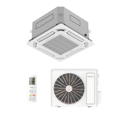 Aire acondicionado 1x1 Daitsu Atlas II split cassette Inverter AUD18K-DBS