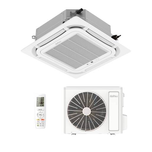 Aire acondicionado 1x1 Daitsu Atlas II split cassette Inverter AUD30K-DBS