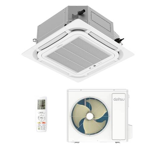 Aire acondicionado 1x1 Daitsu Atlas II split cassette Inverter AUD60TK-DB