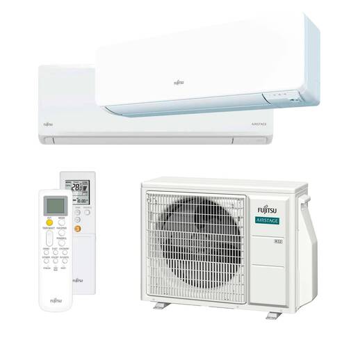 Aire acondicionado multisplit 2x1 Fujitsu ASY4020U11MI-KN/M (U. Ext. 50) con Wi-Fi incluido
