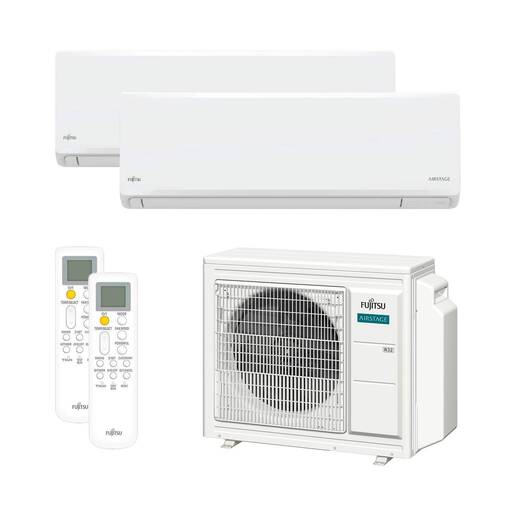 Aire acondicionado multisplit 2x1 Fujitsu ASY35U2MI-KN (U. Ext. 71) con Wi-Fi incluido