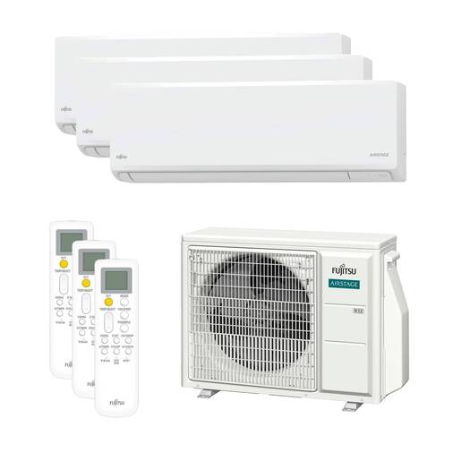 Aire acondicionado multisplit 3x1 Fujitsu ASY3520U3MI-KN (U. Ext. 50) con Wi-Fi incluido