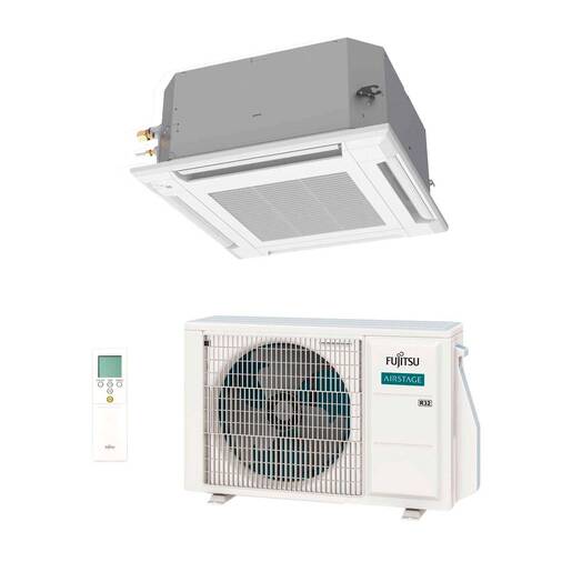 Aire acondicionado 1x1 Fujitsu AUY25-KV split cassette Inverter