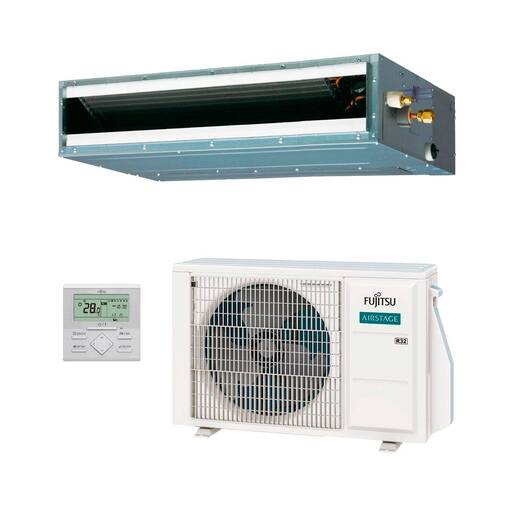 Aire acondicionado 1x1 Fujitsu ACY50K-KA split conducto Inverter slim