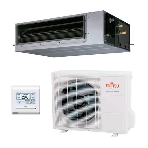 Aire acondicionado 1x1 Fujitsu ACY50UIA-LB split conducto Inverter media presión