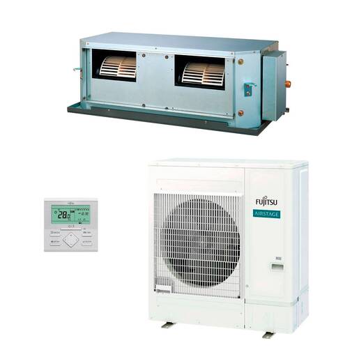 Aire acondicionado 1x1 Fujitsu ACY140-KR split conducto Inverter