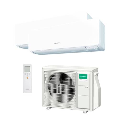 Aire acondicionado multisplit 2x1 General ASG0712U2MI-KG