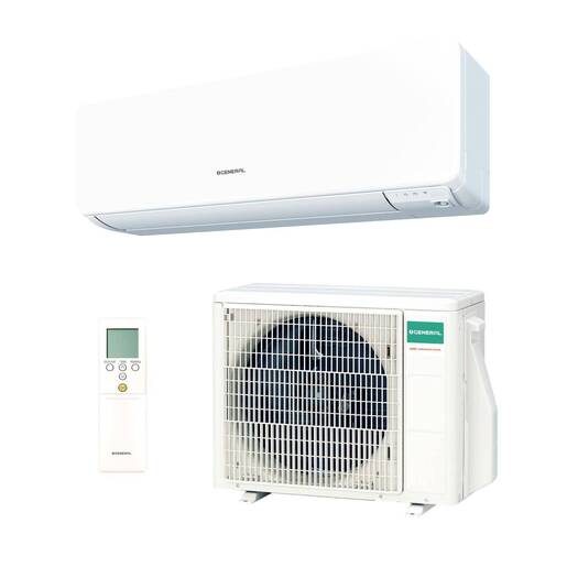 Aire acondicionado 1x1 General ASG07-KMCG split pared Inverter con Wi-Fi incluido